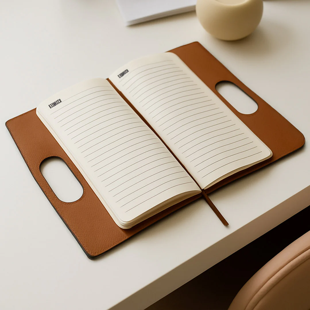 Personalized Brown Handle Diary - Image 2