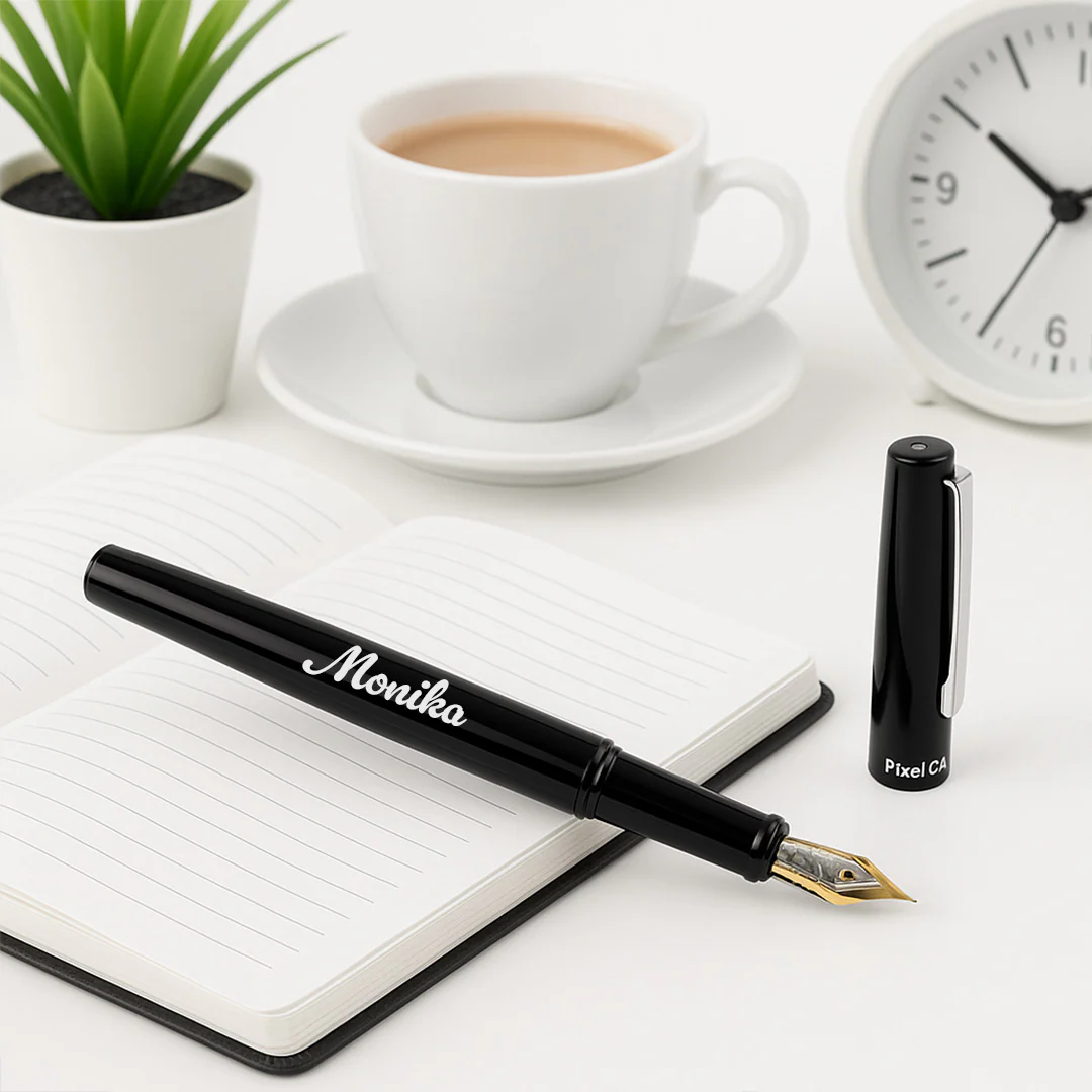 pierre-cardin-life-fountain-pen-black-with-chrome-clip