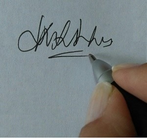 Graphology Signature