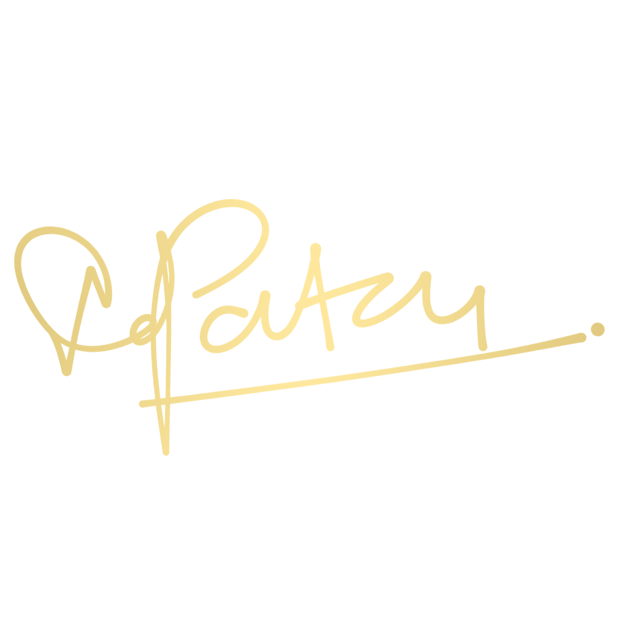 Vaidik Patel signature before redesign